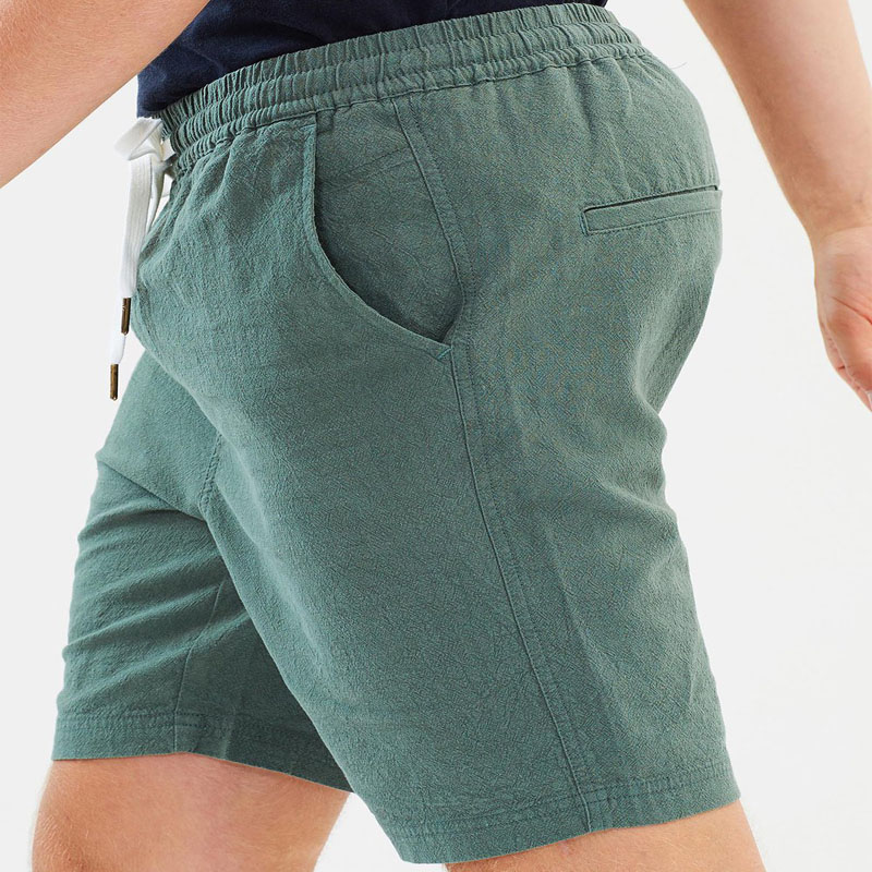 Men linen shortsare a versatile wardrobe staple, ideal for staying cool and stylish during the warmer months. Whether you're heading to the beach