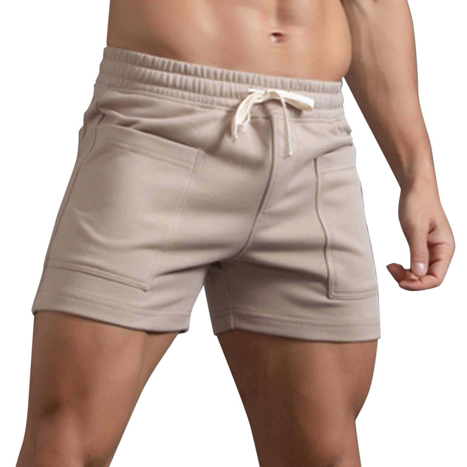 Slim fit shorts for men