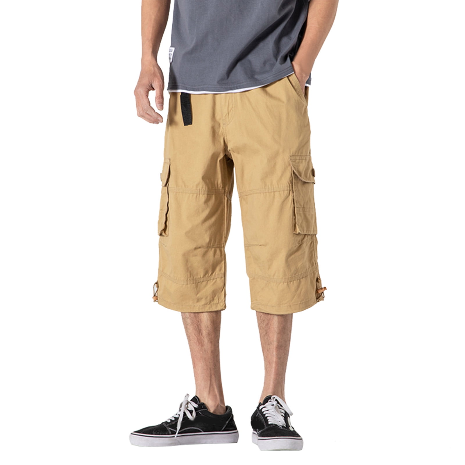 Big and tall cargo shorts