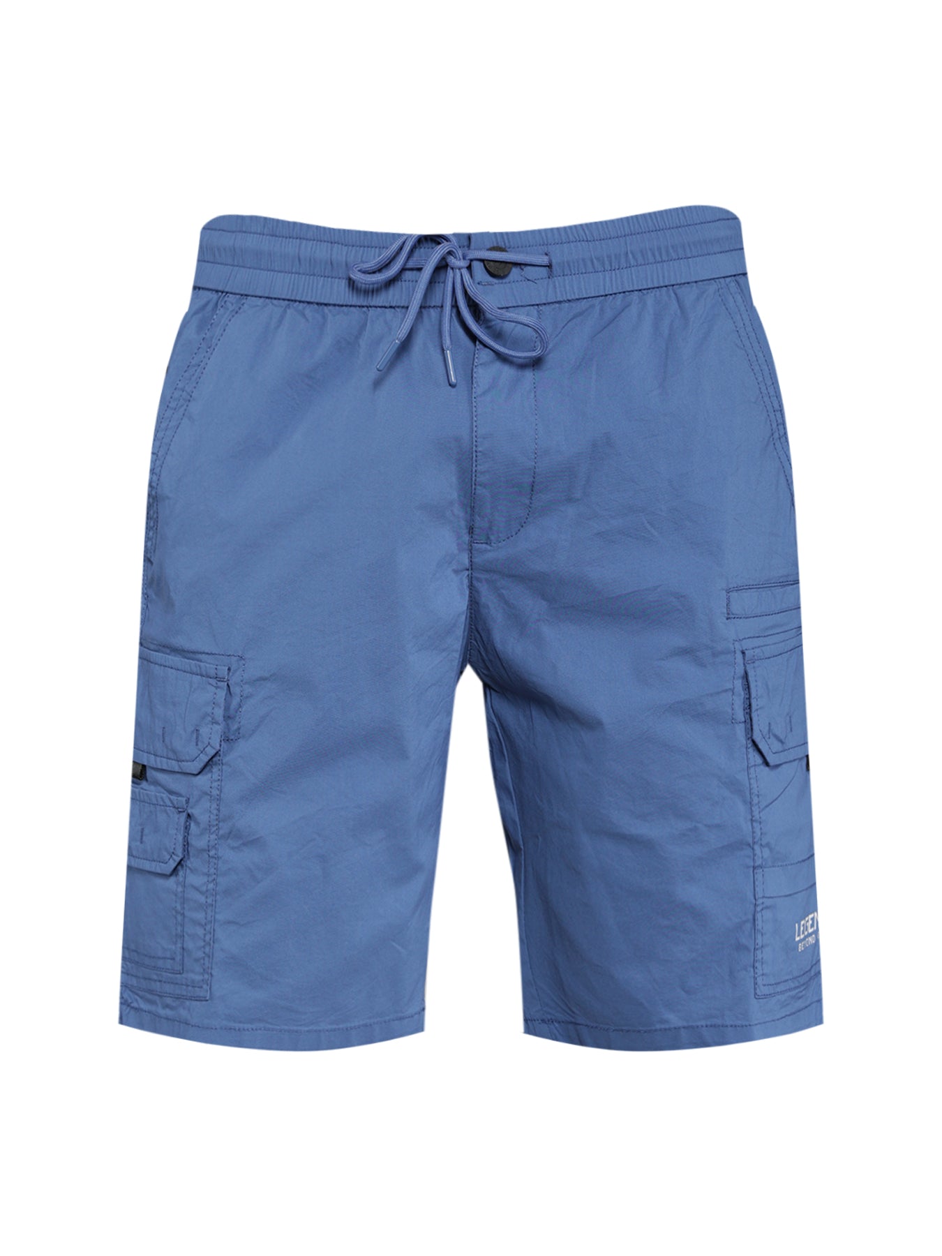 Blue cargo shorts