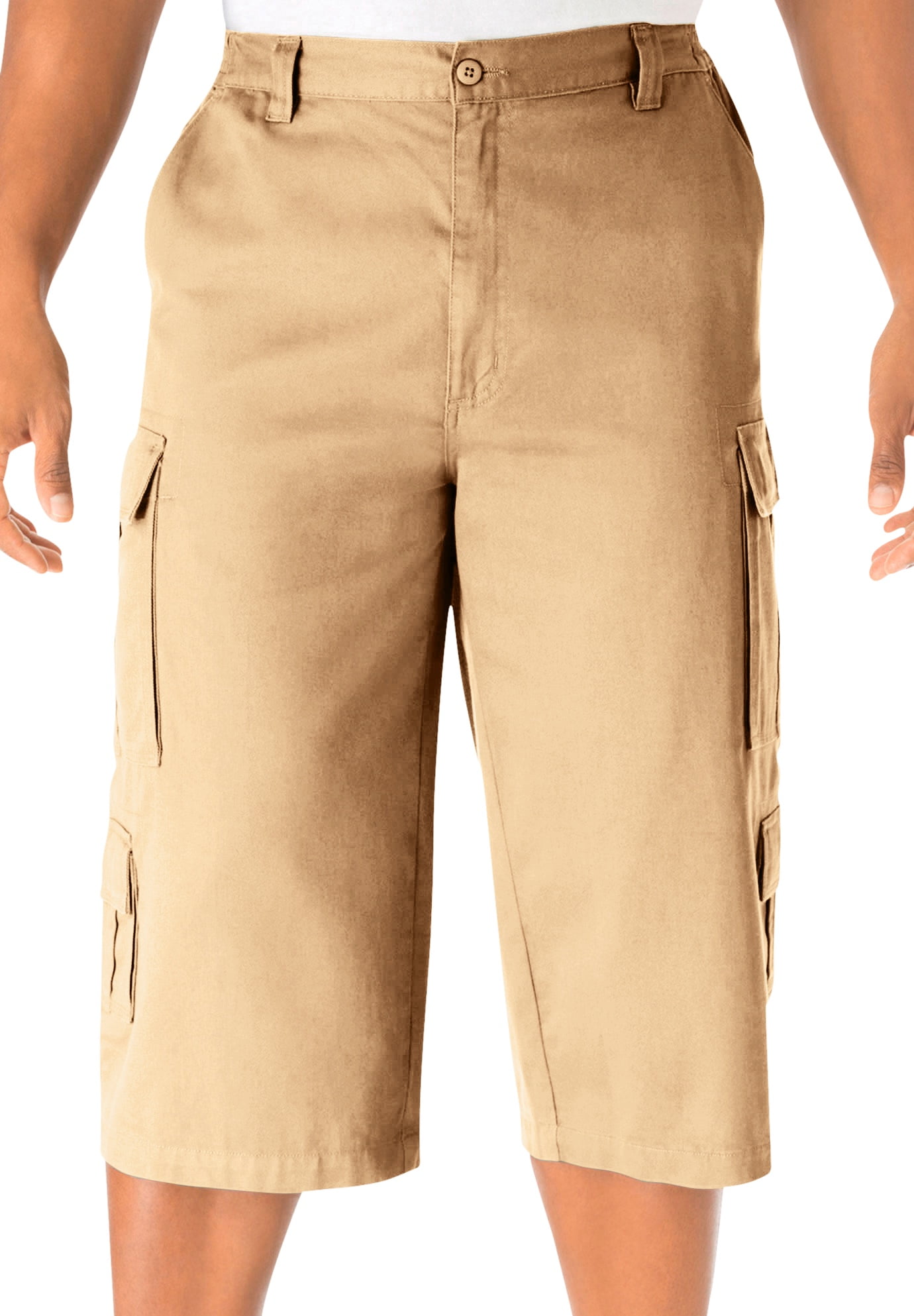 Big and tall cargo shorts