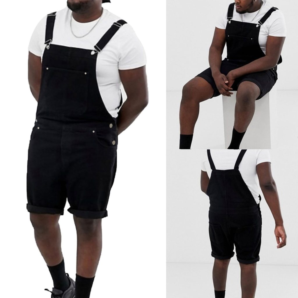 Men's overall shorts