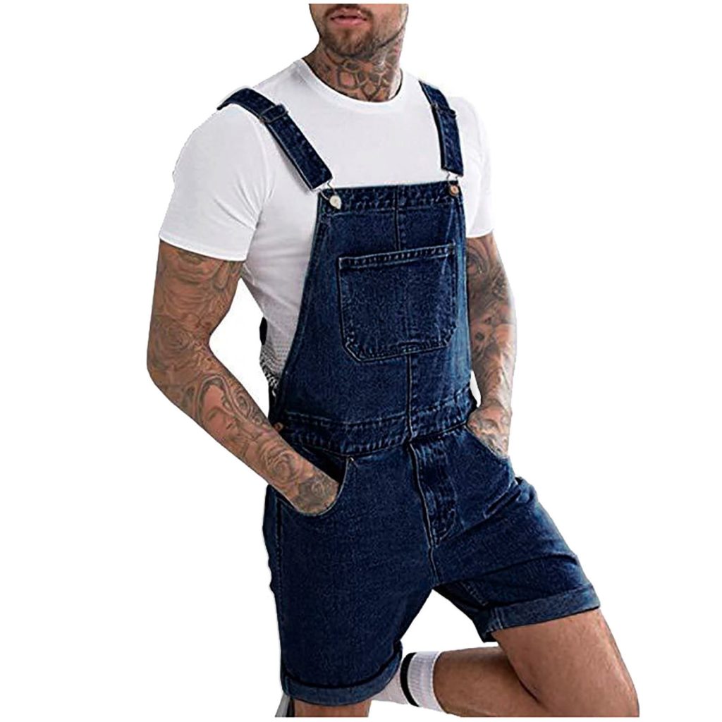 Men's overall shorts