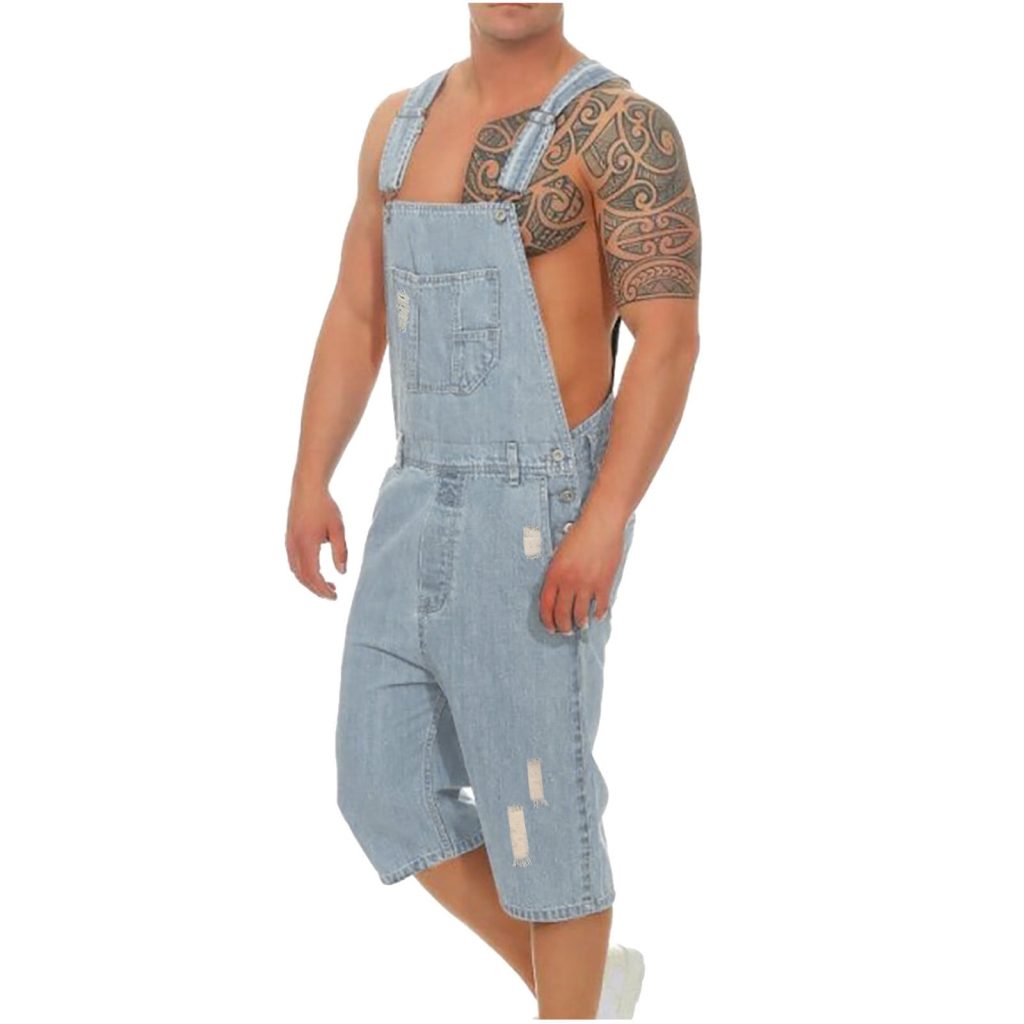 Men's overall shorts