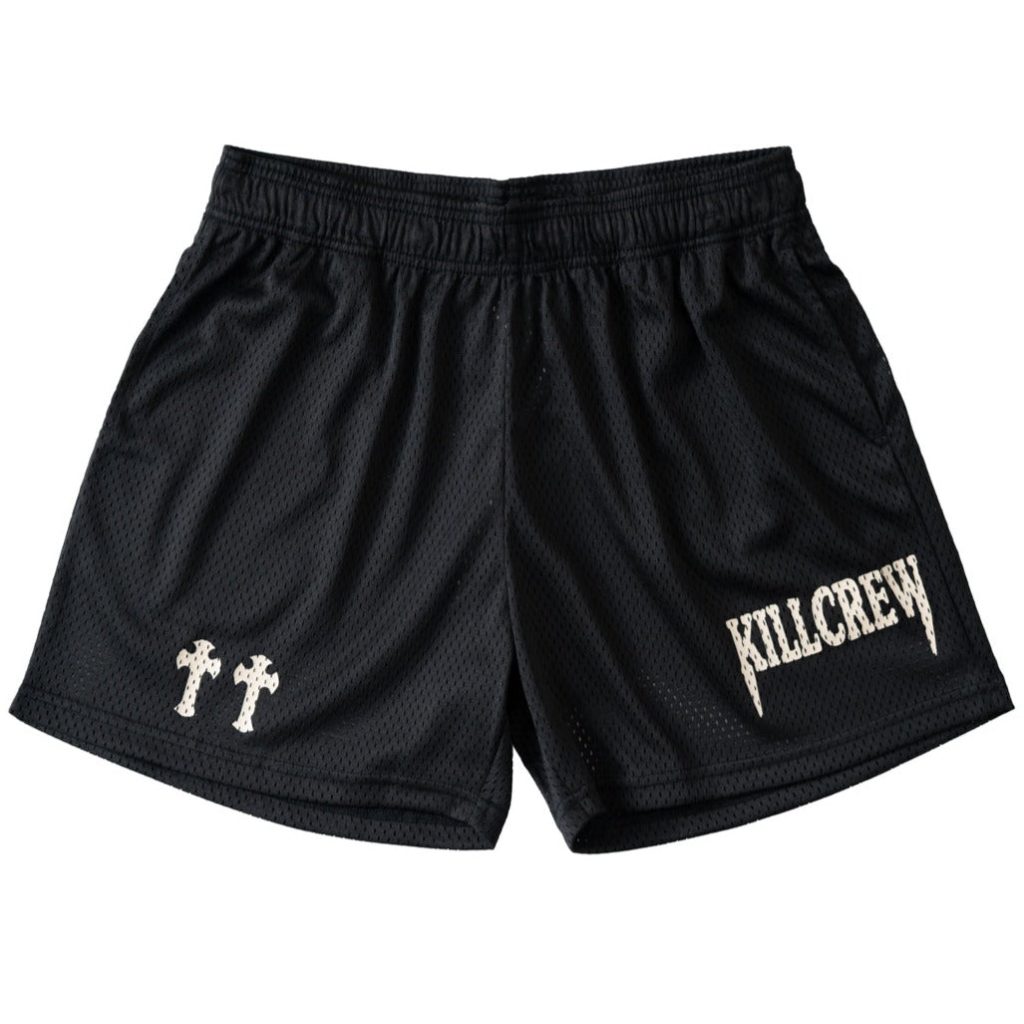 men’s black shorts