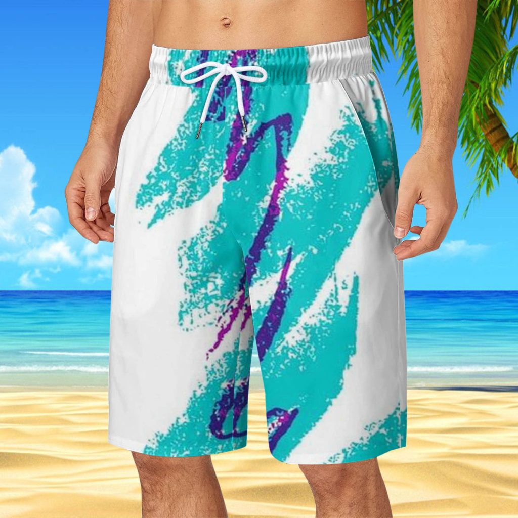 Casual printed beach shorts