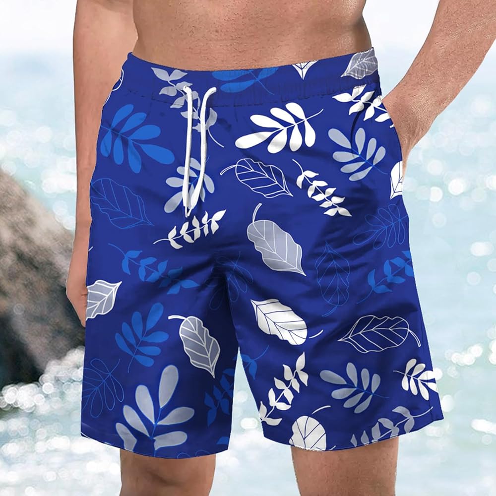 Casual printed beach shorts