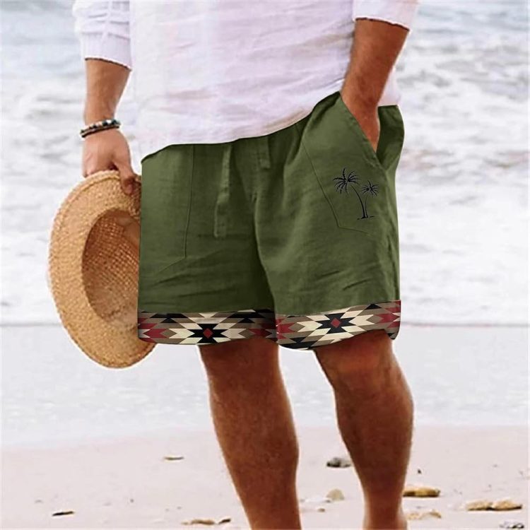 Beach cotton casual shorts – Comfortable and casual holiday shorts