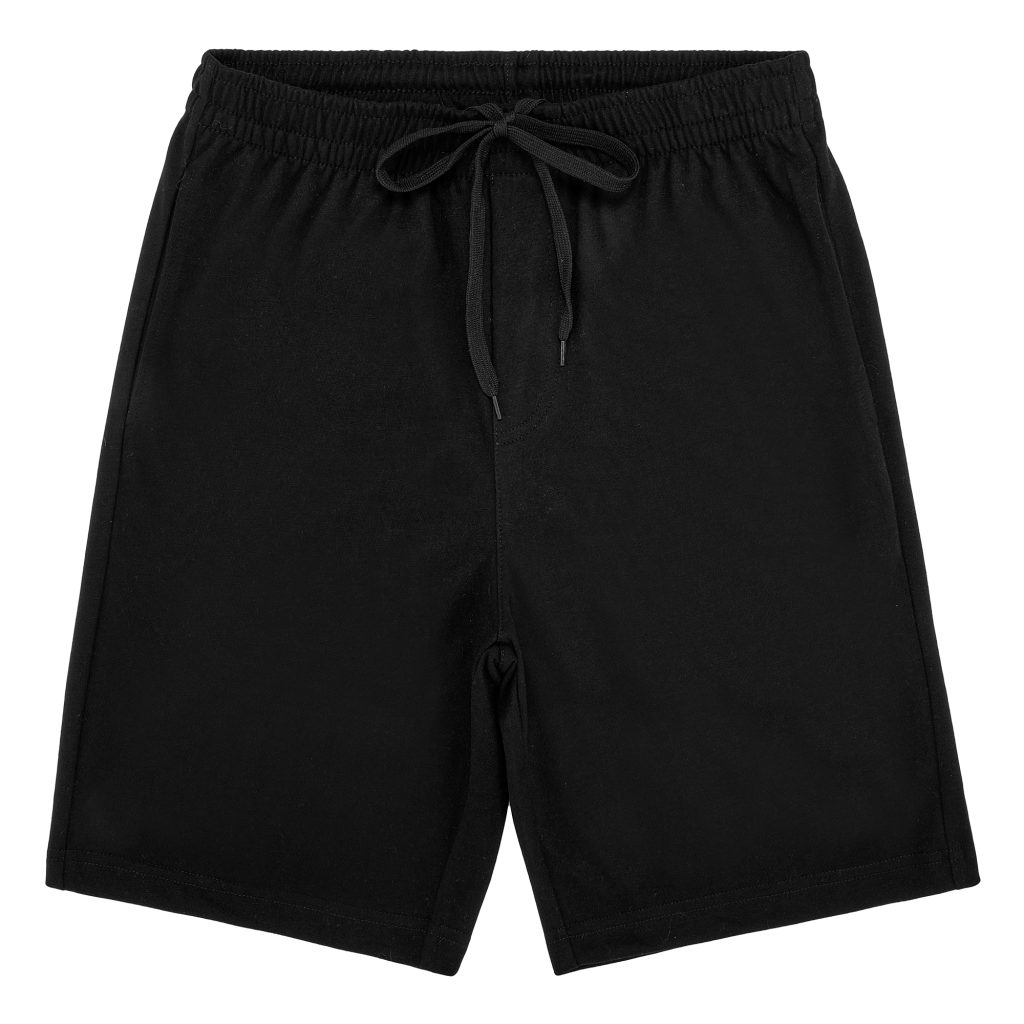 men’s black shorts