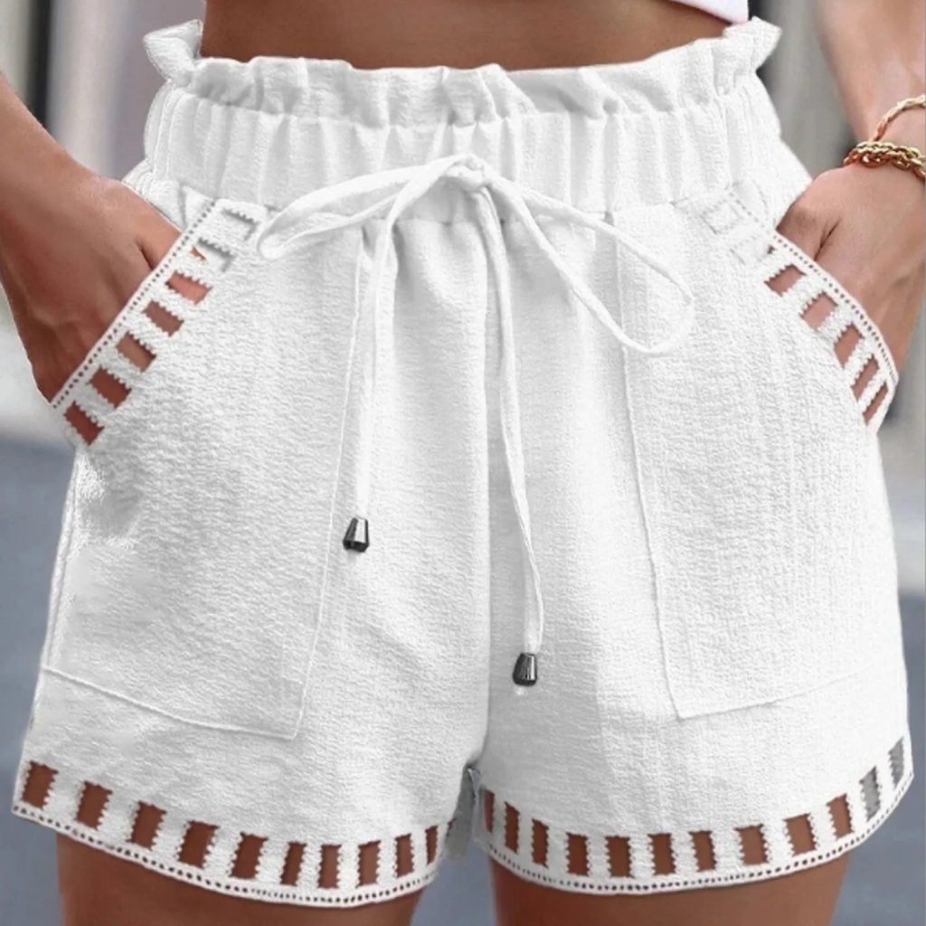 Beach cotton casual shorts