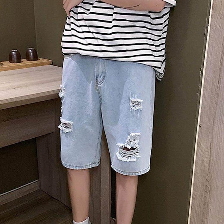 How to stretch out jean shorts?