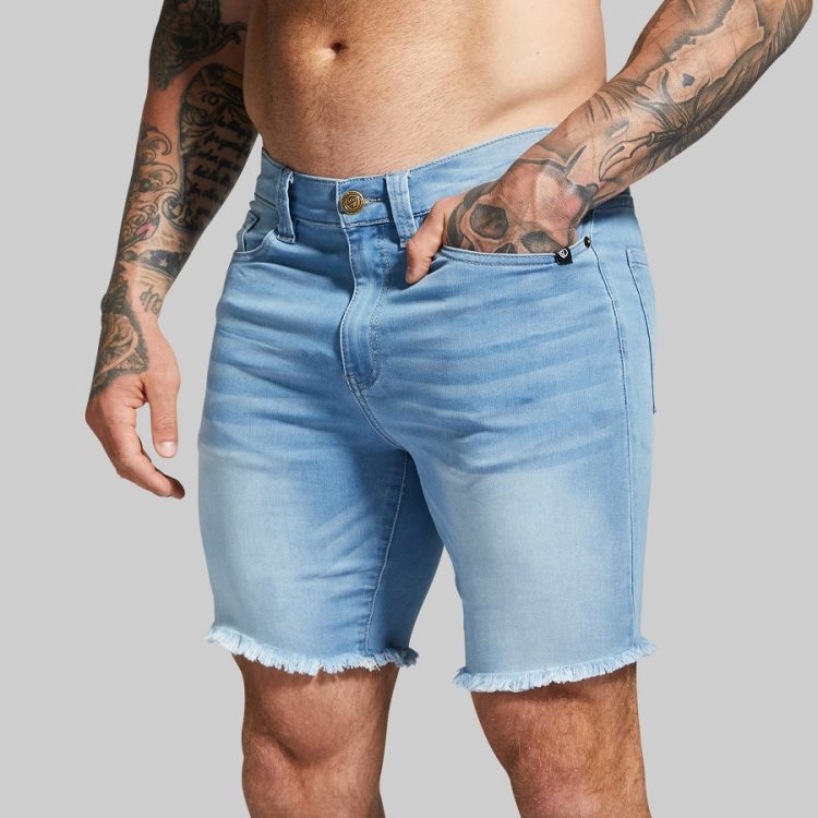 How to shrink jean shorts?