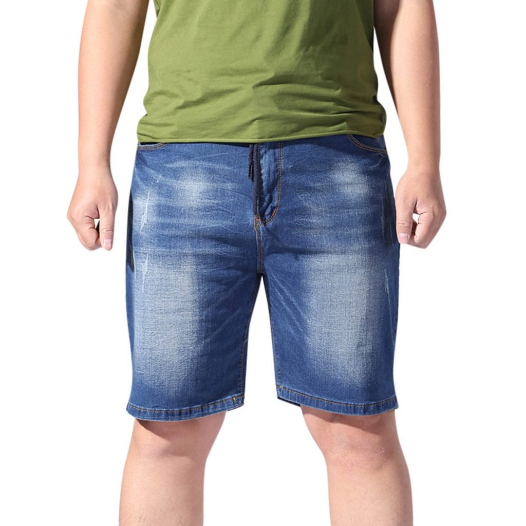 make jean shorts bigger