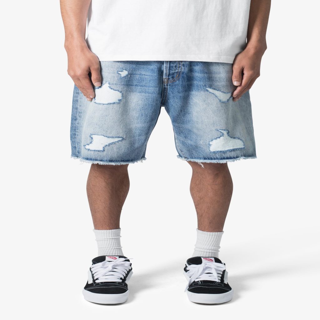 cut jean shorts