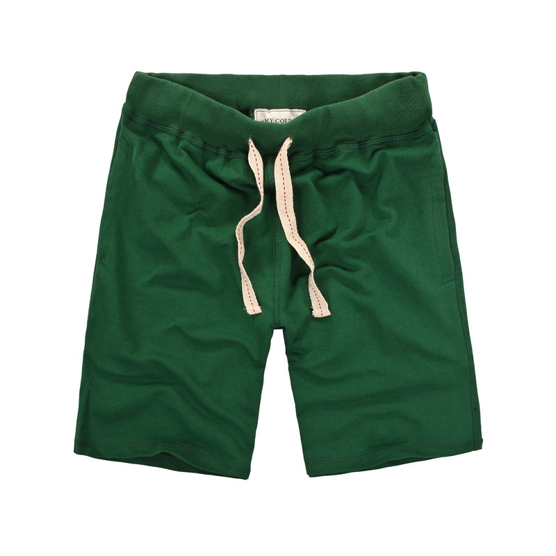 green shorts men