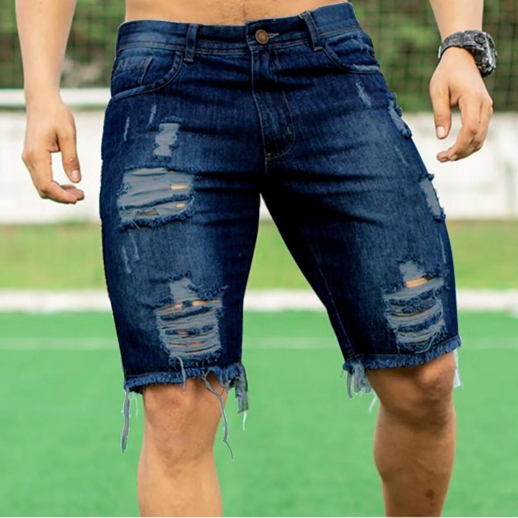 shrink jean shorts