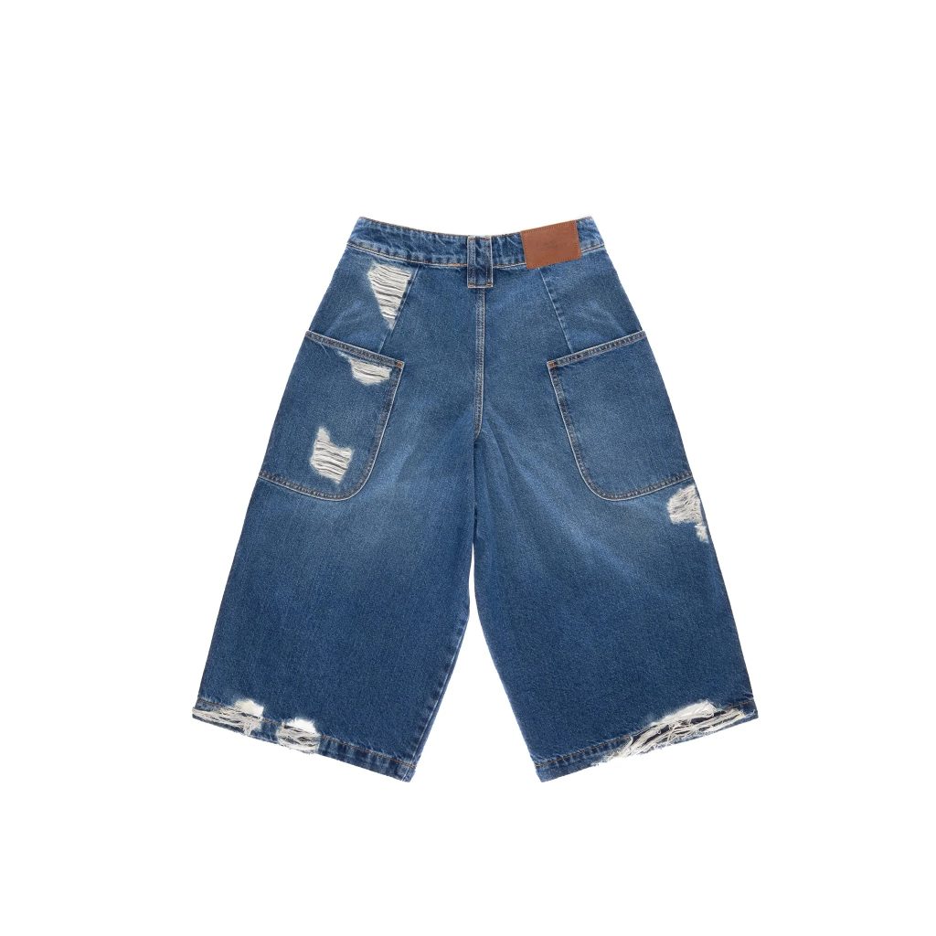  distress jean shorts