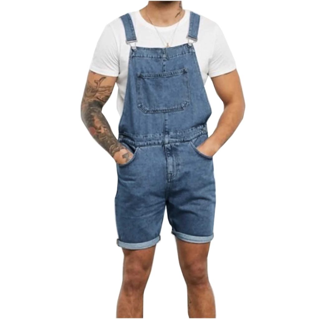  style overall shorts