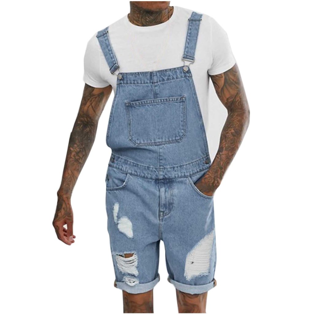  style overall shorts