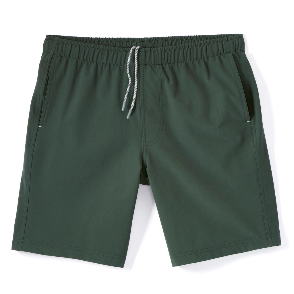 green shorts